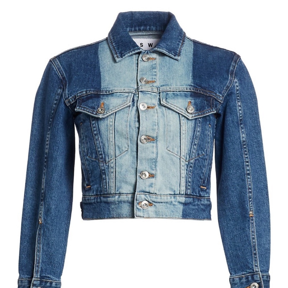 Proenza Schouler White Label
Two-Tone Denim Jacket - Picture 5 of 7